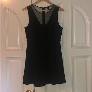 Black Fit and Flare Dress